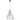 Anne Light & Home Markiii Lámpara colgante 1L metal negro D 48cm E27