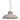 Mexlite Samso 1L Lámpara colgante madera beige E27, D 50cm
