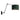 Steinhauer Prestige Chic 1L Aplique abatible negro verde E27