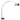 Steinhauer Sparkled Light 1L lámpara de pie negro plata E27