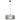 Steinhauer Sparkled Light 1L lámpara colgante plástico negro E27, P 50cm