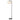 Steinhauer Rod 1L lámpara de pie negro blanco E27, Al. 160cm