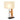 Anne Light & Home Animaux Lámpara de mesa 1L lino blanco Al. 50cm E27