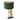 Anne Light & Home Animaux 1L lámpara de mesa verde E27 Al. 50cm
