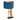 Anne Light & Home Animaux Lámpara de mesa 1L azul Al. 50cm E27