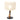 Anne Light & Home Animaux Lámpara de mesa 1L blanca Al. 40cm