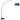 Steinhauer Sparkled Light 1L lámpara de pie negro azul E27, Al. 230cm