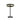 Schuller HELIA 1L lámpara de mesa Al. 49cm, LED negro mate