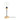 Britop Lighting Chandelle Lámpara de mesa 1L E27, Al. 31cm