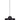 Keter Lighting Bossi Lámpara colgante 1L E27 Al. 120.0cm