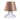 Lámpara de mesa Keter Lighting Lea 1L E27 H 34,0 cm