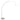Steinhauer Sparkled Light 1L lámpara de pie plata blanco E27, Al. 230cm