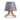 Lámpara de mesa Keter Lighting Ivone 1L E27 H 34,0 cm