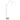 Steinhauer Prestige Chic 1L lámpara de pie acero blanco E27, Al. 250cm