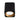 Foco de techo Maxlight Tub 1L LED cuadrado, negro