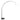 Steinhauer Sparkled Light 1L lámpara de pie negro blanco E27, Al. 230cm