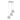 Lámpara colgante Keter Lighting Ohio 3L E27 H 100,0 cm