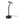 Maxlight Ibiza 1L lámpara de escritorio negra LED 6W