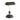Zumaline Roma 1L Lámpara de mesa E27 metal negro/oro/gris