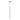 Foco colgante de techo Antidark Asta 1L LED D 2,6 cm