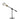 Onli Lighting Lámpara de mesa Aste 1L E27 Al. 45cm