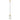Lámpara colgante Argon Deportivo 1L E27 H 113cm