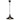 Lámpara colgante Argon Erba 1L E27 Al. 115cm