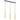 Lámpara colgante lineal Argon Gomera Plus 3L GU10 H 117cm