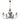 Onli Lighting Gretel 5L lámpara de araña E14 P 65cm