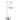 Argon Marbella Plus Lámpara de mesa 1L E27 Al. 47cm