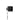 Aplique de pared Ineslam metal E27 negro/blanco