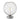 Onli Lighting Lámpara de mesa Melone 1L E27 Al. 28cm