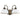 Aplique de pared Lemir Lambda 2xE27 acero/zamak patinado