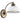 Aplique de pared Lemir Pelion 1xE27 acero patinado