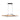 Zumaline Baez Lámpara de techo colgante lineal 1L LED 40W, L 100cm