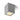 Plafón de exterior RENDL QUADRA 1 x E27 8W gris plata
