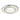 Foco empotrable RENDL MIRO 1 x LED 3W 3000K