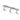 Aplique decorativo RENDL TRICA 3 x GU10 25W blanco