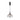 Lámpara colgante Maytoni Bangkok 1L, LED negro D 25cm
