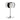Lámpara de mesa Zumaline Crystal 3L G9 cromo, Al. 42cm