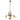 Onli Lighting Alga 3L lámpara de araña E14 P 65cm