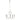Onli Lighting Candela 5L lámpara de araña E14 P 55cm