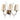 Onli Lighting Delia Aplique de pared 3L E14 Al. 37cm