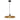 Onli Lighting Lámpara colgante dorada 1L E27 D 38cm