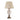 Onli Lighting Linda Lámpara de mesa 1L E27 Al. 63cm
