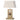 Onli Lighting Miriel 1L lámpara de mesa E27 Al. 46cm
