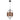 Onli Lighting Quokka 1L Lámpara colgante E27 D 28cm