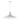 Onli Lighting Sombrero 1L lámpara colgante E27 D 65cm
