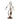 Onli Lighting Lámpara de mesa Sonia 3L E14 Al. 61cm