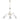 Onli Lighting Wilma Lámpara de araña 3L E14 P 80cm